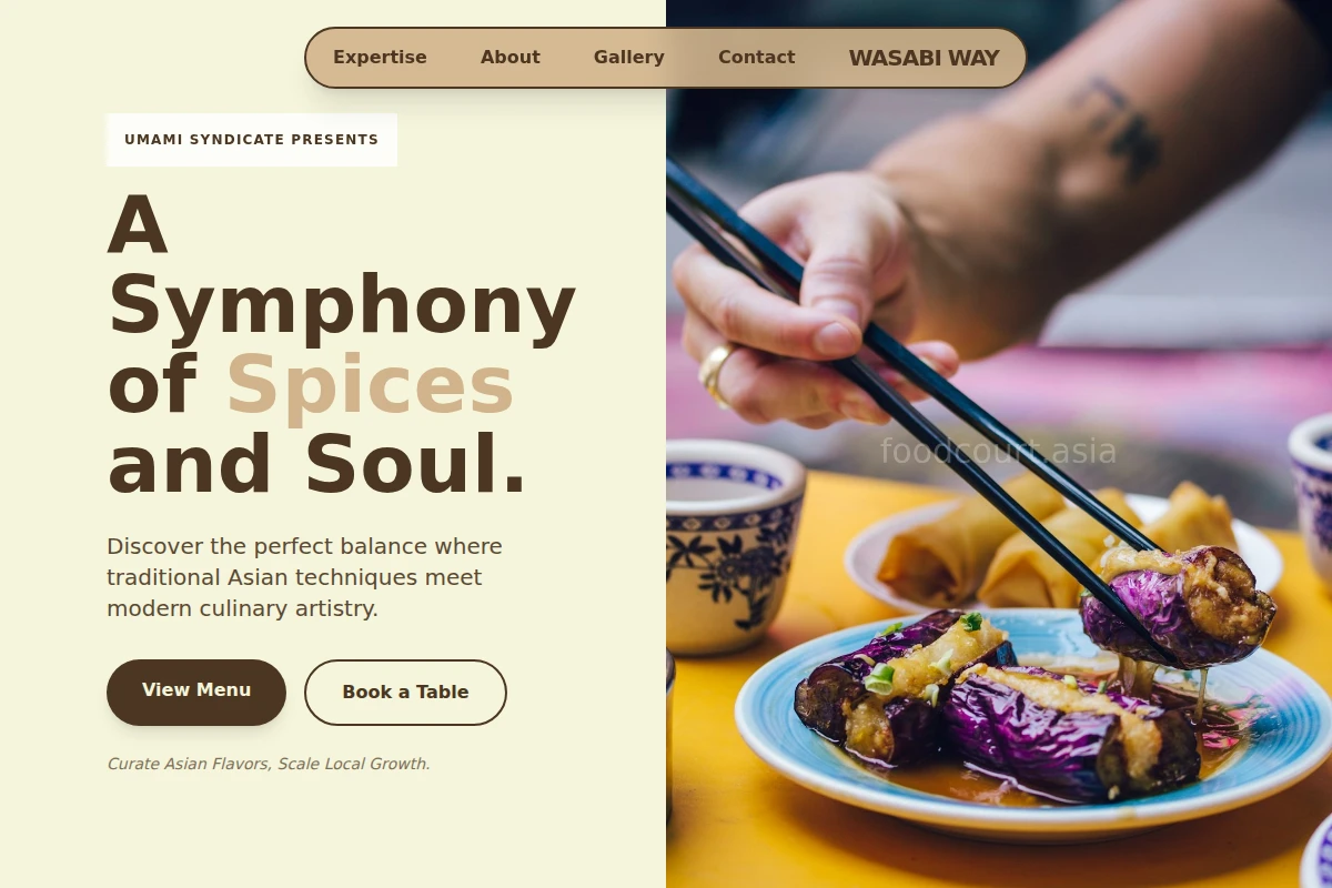 Wasabi Way Asian Fusion Food