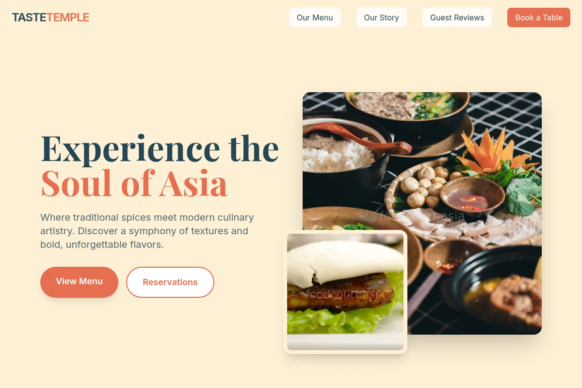 Taste Temple Asian Fusion Food