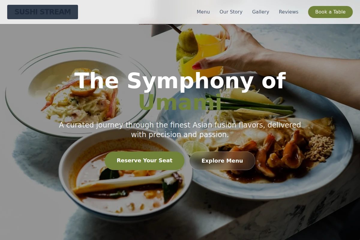 Sushi Stream Asian Fusion Food
