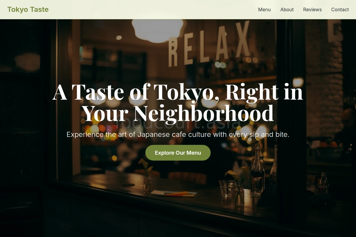 Tokyo Taste Cafe